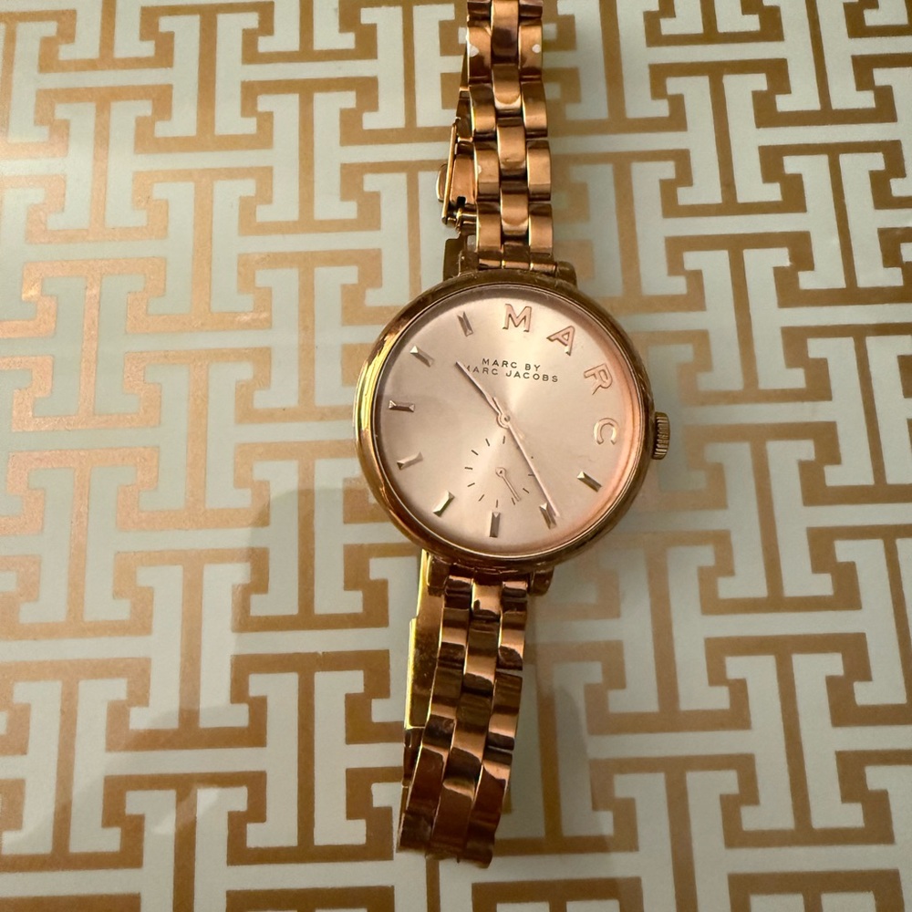 Marc by Marc Jacobs Gold Watch